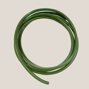 Flexible green bendable tubing for making stems for large flowers